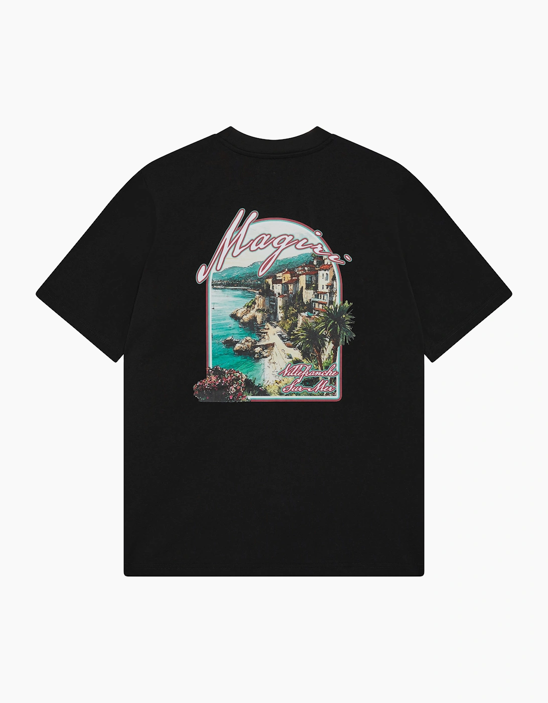 Magiri Men's Magiri Sur Mur Printed T-Shirt in Black