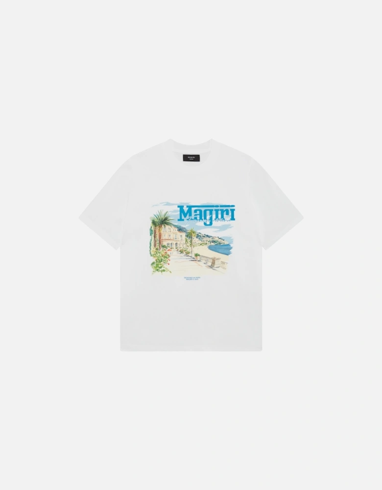 Rivera Printed T-Shirt in White