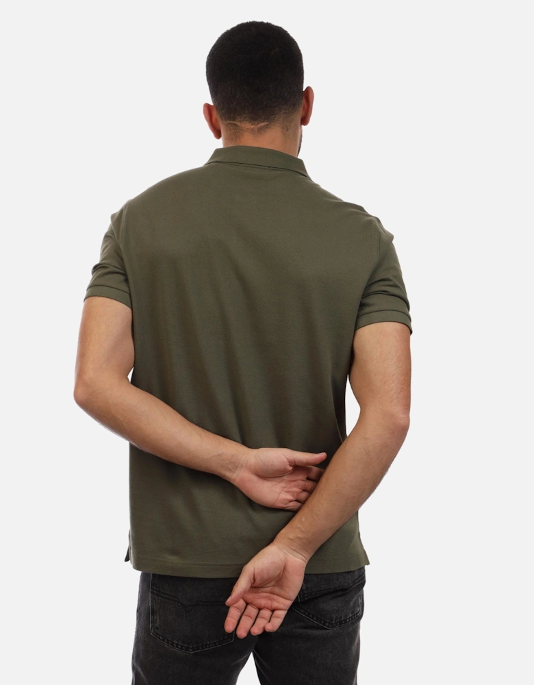 Regular Fit Shield Piqué Polo Shirt