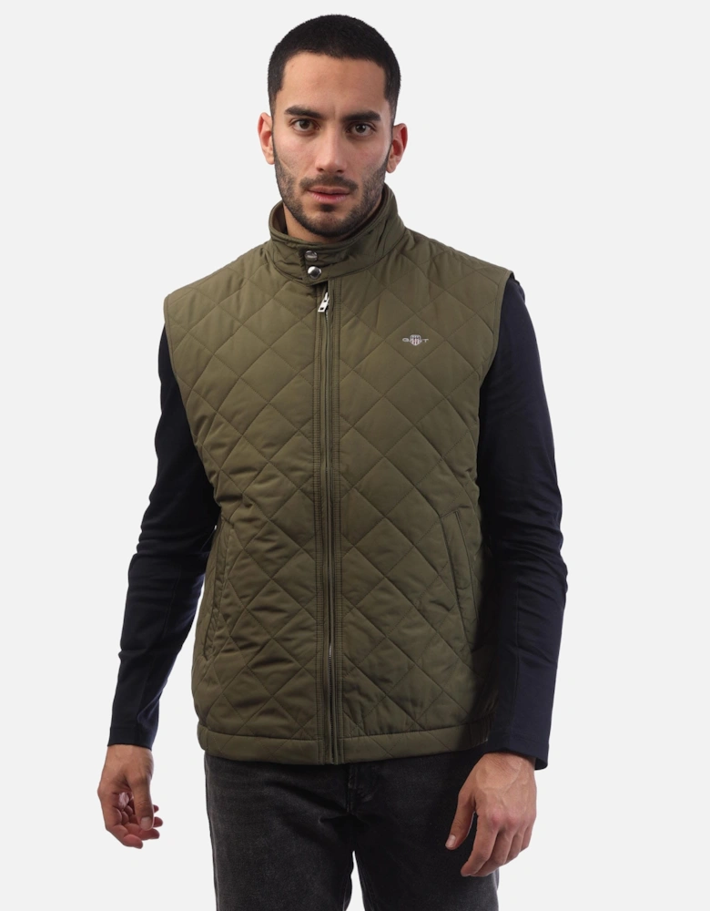 Quilted Windcheater Vest