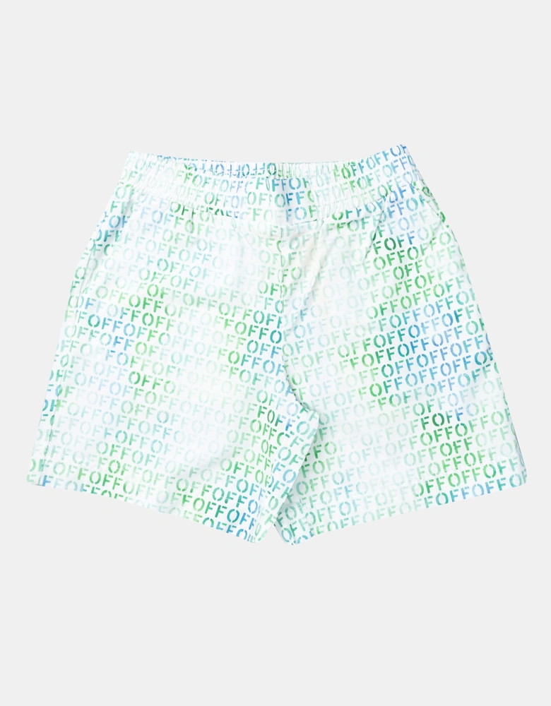 Juniors Off Stamp Shorts