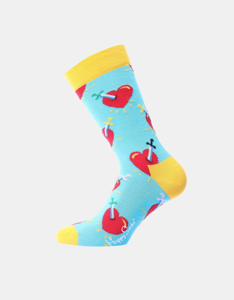 Broken Heart Socks