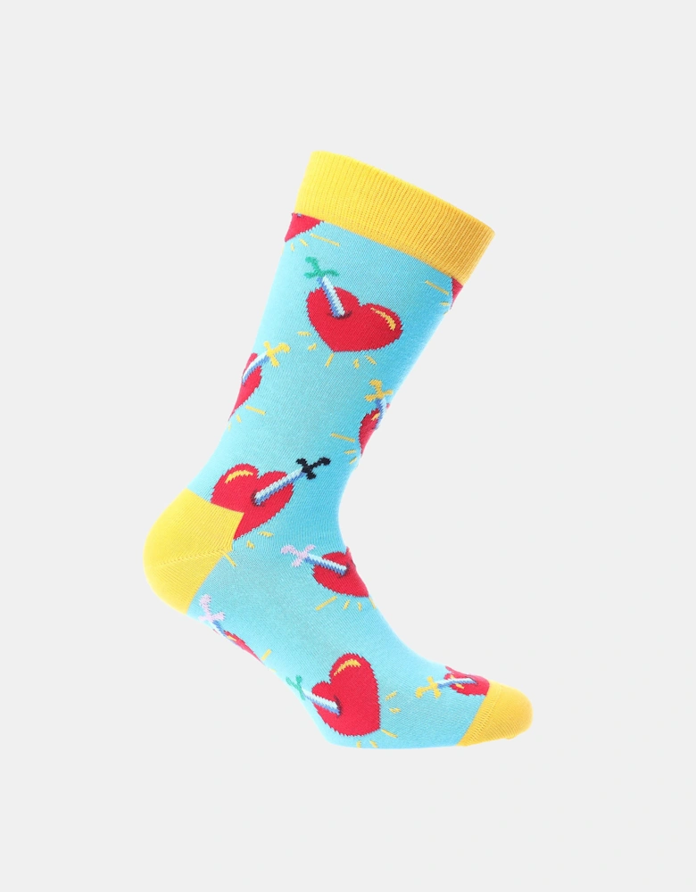 Broken Heart Socks