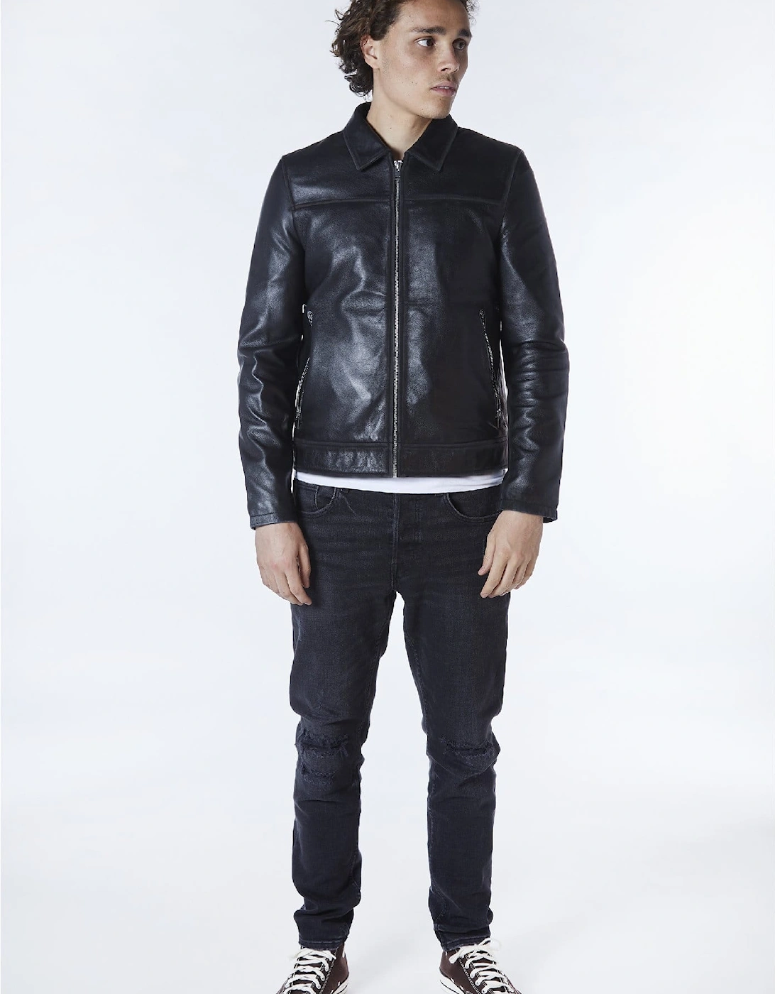 Artesia Leather Worker Jacket