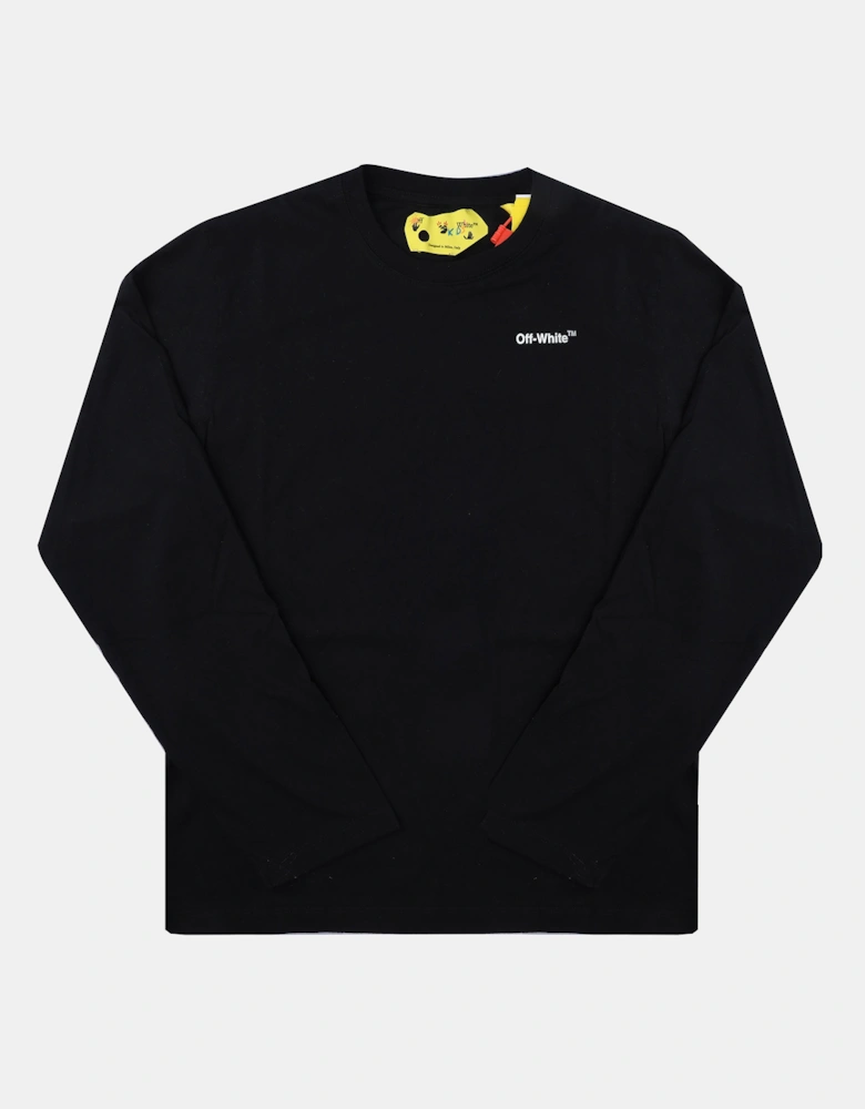 Juniors Monster Arrow Long Sleeve T-Shirt