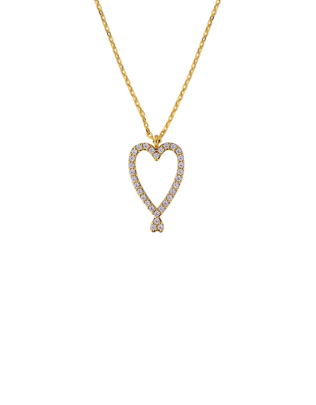 Mya-Bay Twin Hearts Necklace, 3 of 2