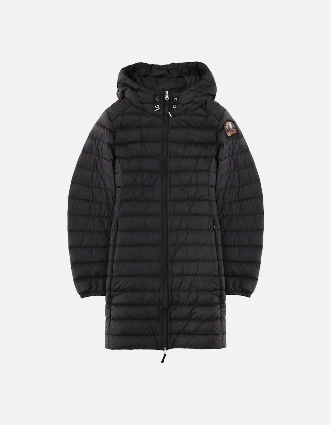 Meredith Black Hooded Down Jacket, 5 of 4