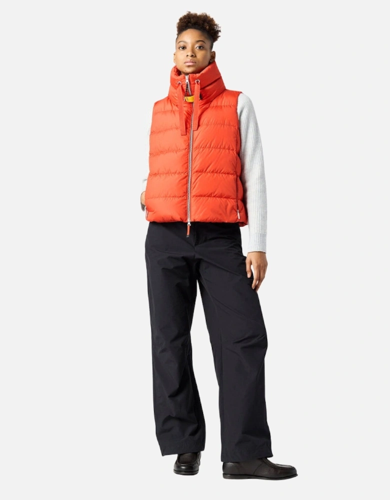 Nolene Grenadine Red Gilet Jacket