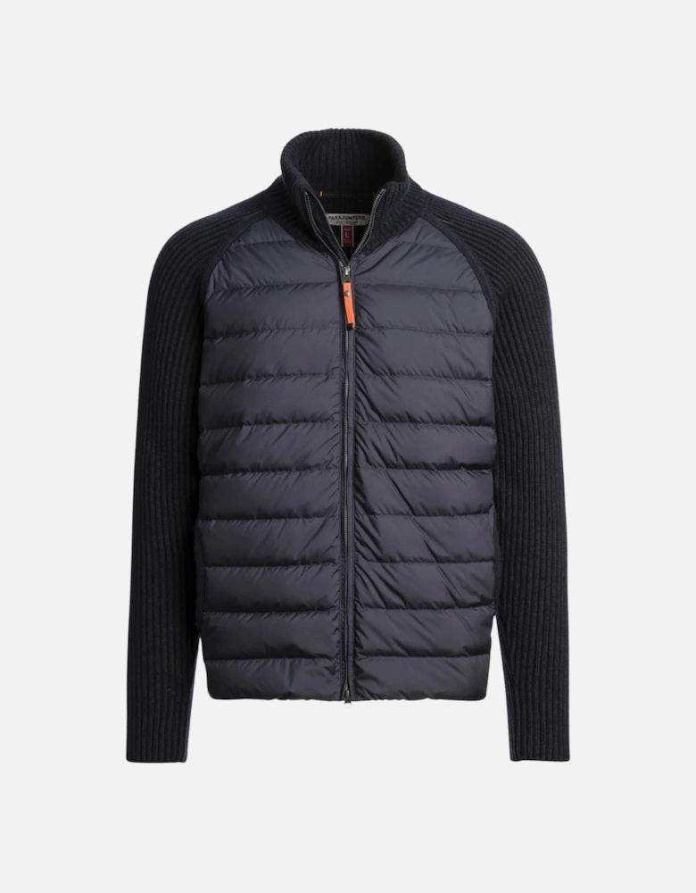Olmo Pencil Black Ribbed Sleeves Jacket