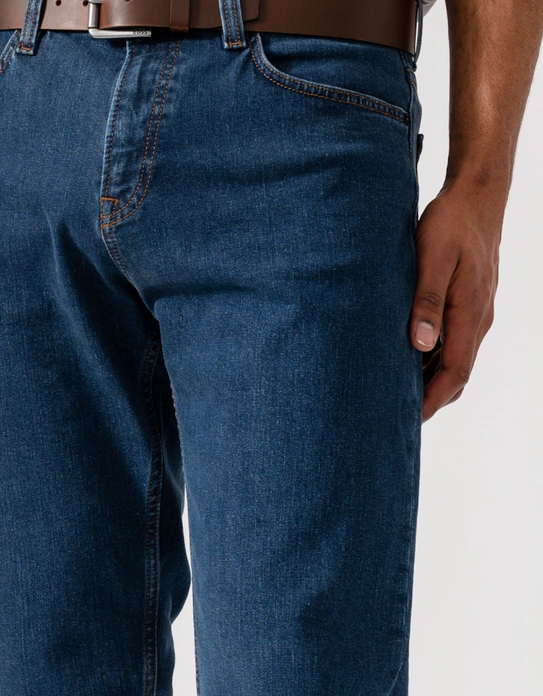 BOSS Orange Mens ReMaine Jeans - Dark Blue 409