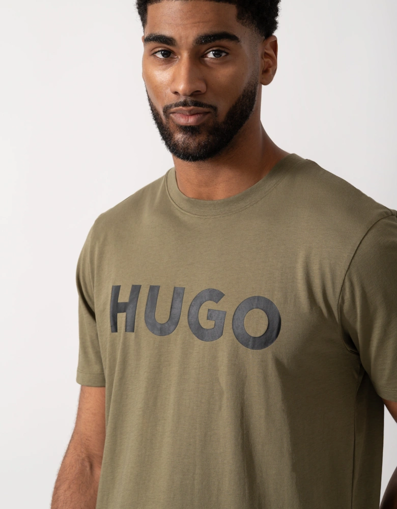 HUGO Dulivio Mens T-Shirt - Open Green 389