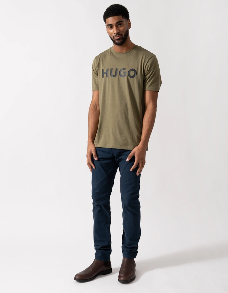 HUGO Dulivio Mens T-Shirt - Open Green 389