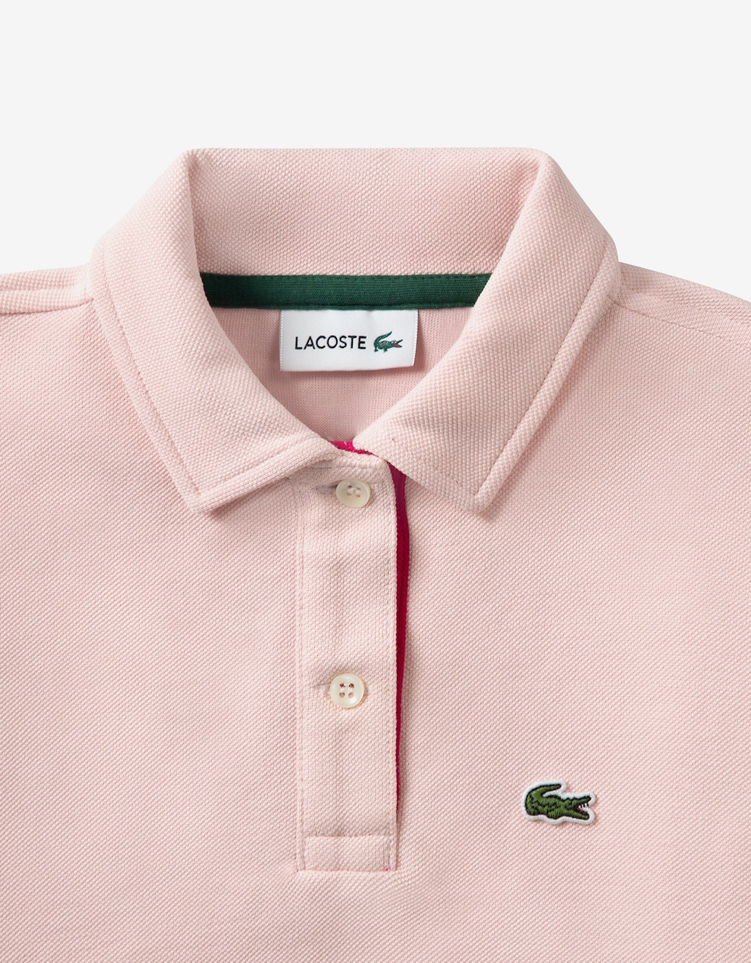 Girls Oversized Polo Shirt in Pink