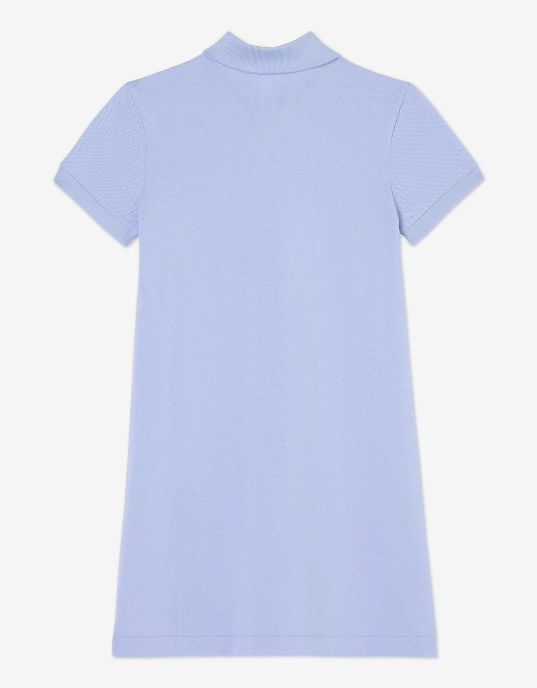 Girls Logo Pocket Polo Dress in Blue