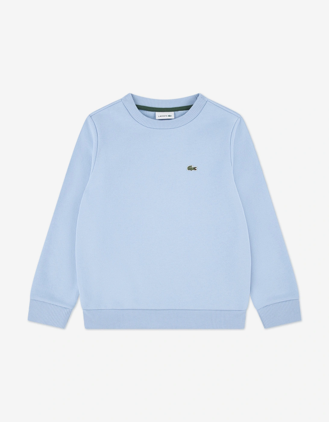 Lacoste Boys Blue Logo Sweathirt In - Size: 5 Years Kids