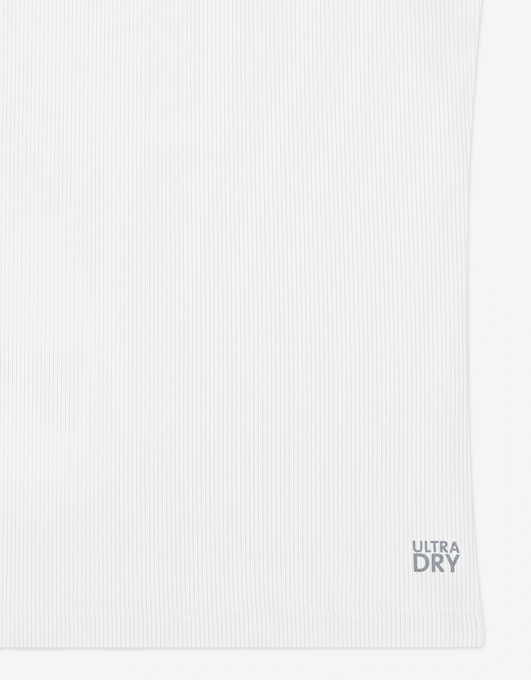 Girls Logo Rib Tank Top in White