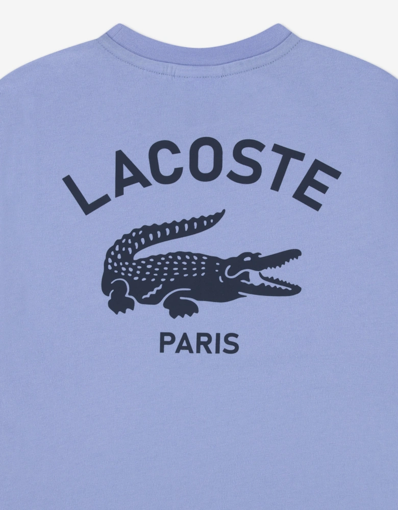 Girls Logo T-Shirt in Blue