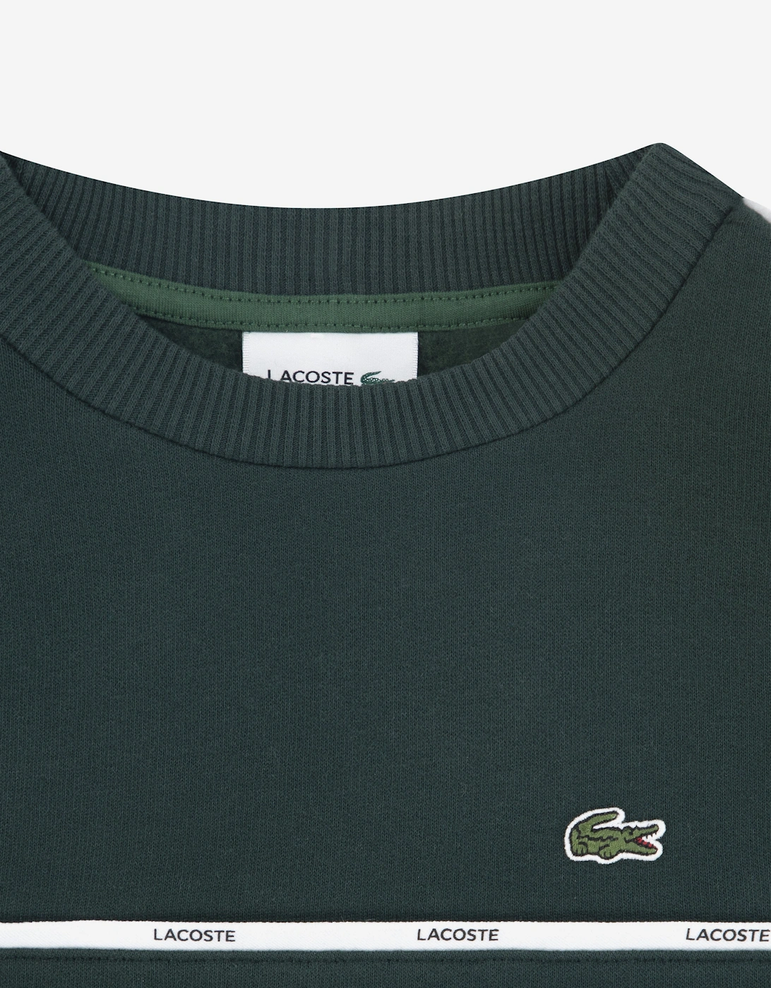 Boys Micro Taping Sweatshirt in Green