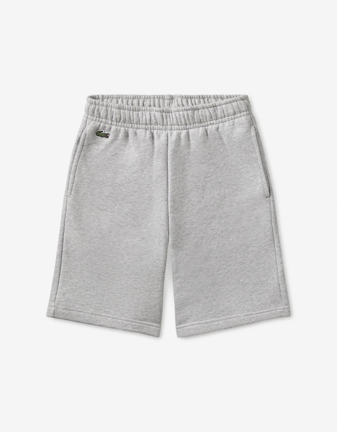 Lacoste Boys Grey Fleece Logo Shorts In - Size: 4 Years Kids
