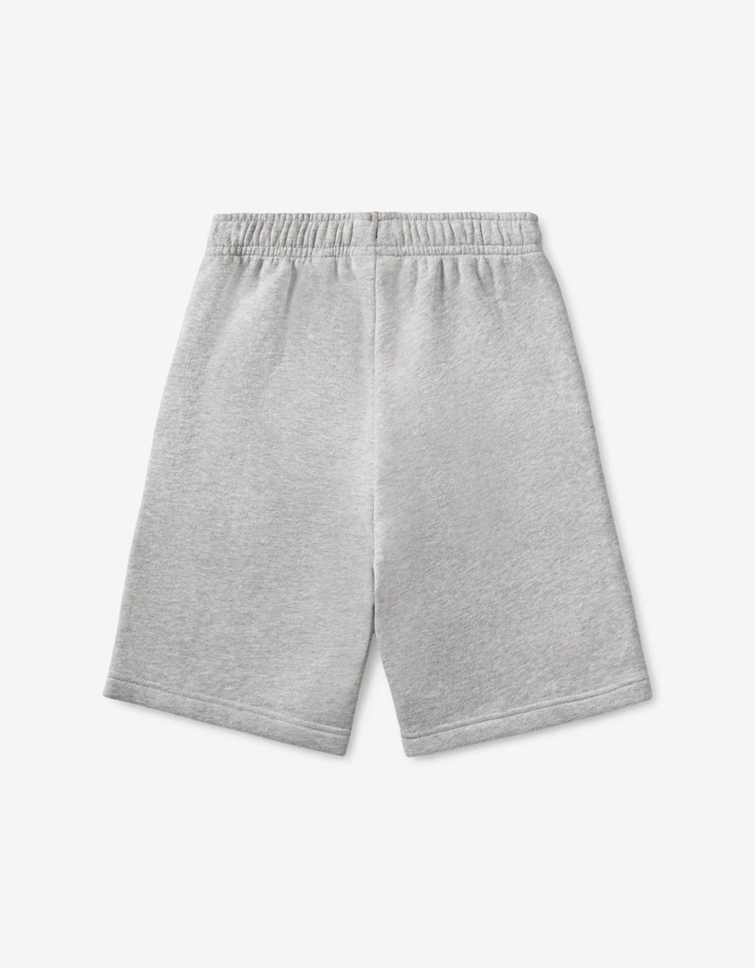 Boys Fleece Logo Shorts in Grey