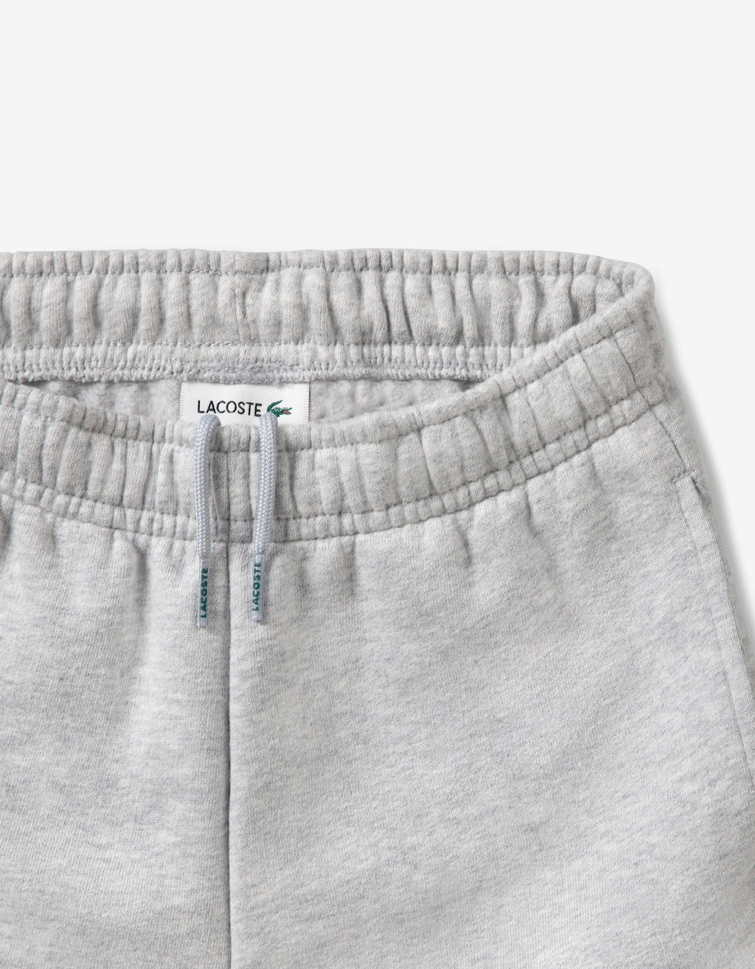 Boys Fleece Logo Shorts in Grey