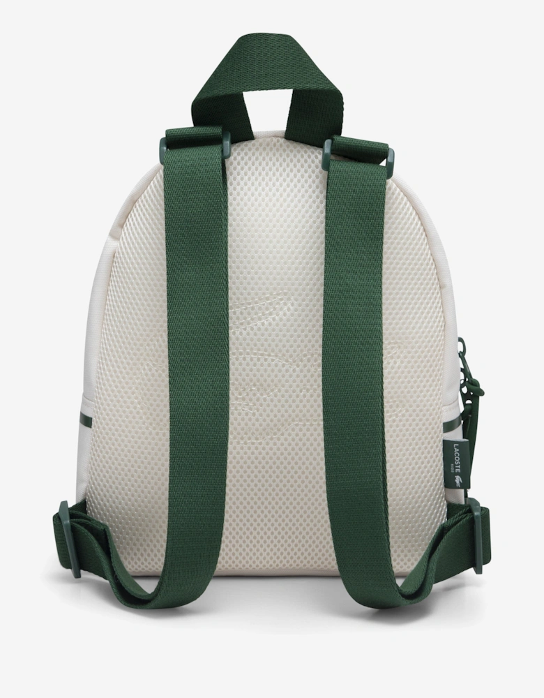 Kids Logo Mini Backpack in Ivory (27cm)