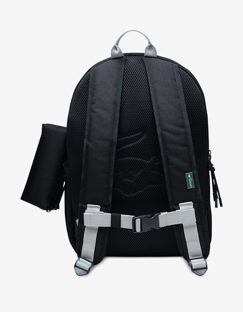 Kids Backpack with Pencil Case in Black (43cm)