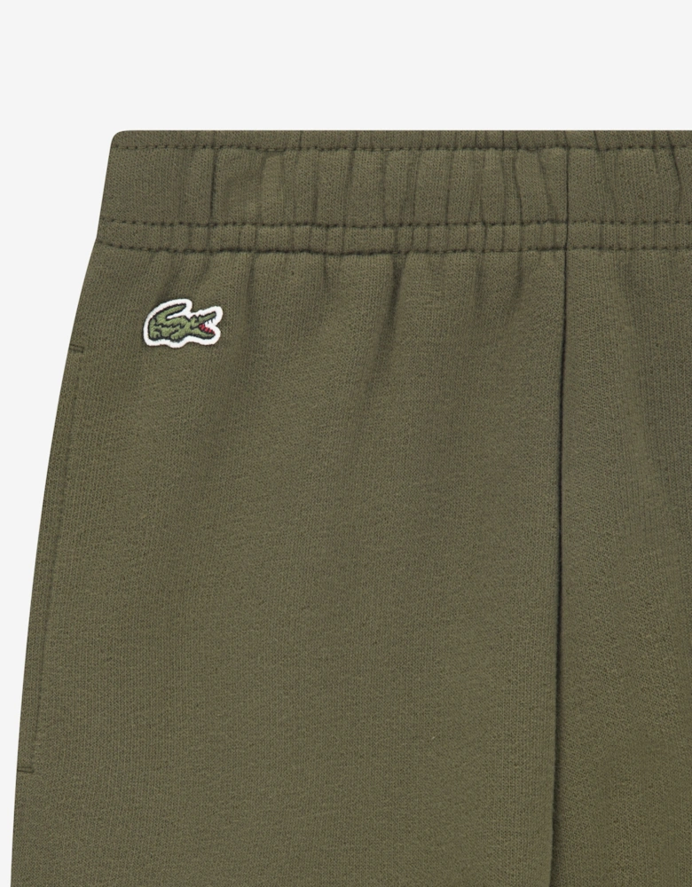 Boys Wordmark Joggers in Green