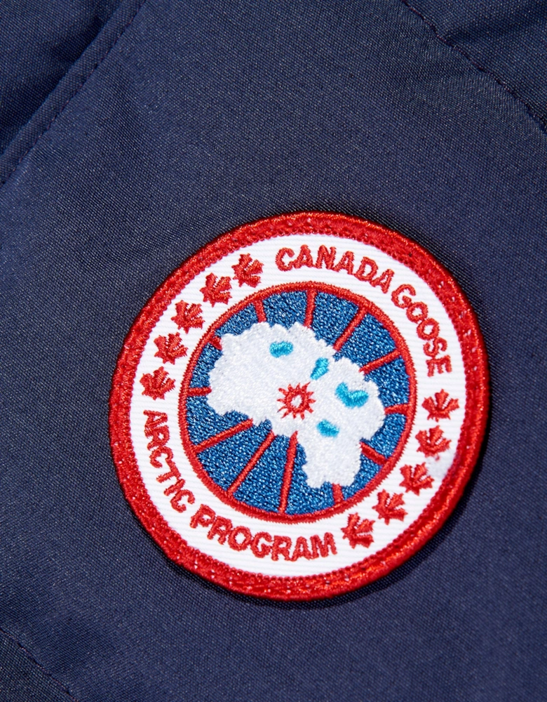 Kids Down Padded Vanier Gilet in Navy