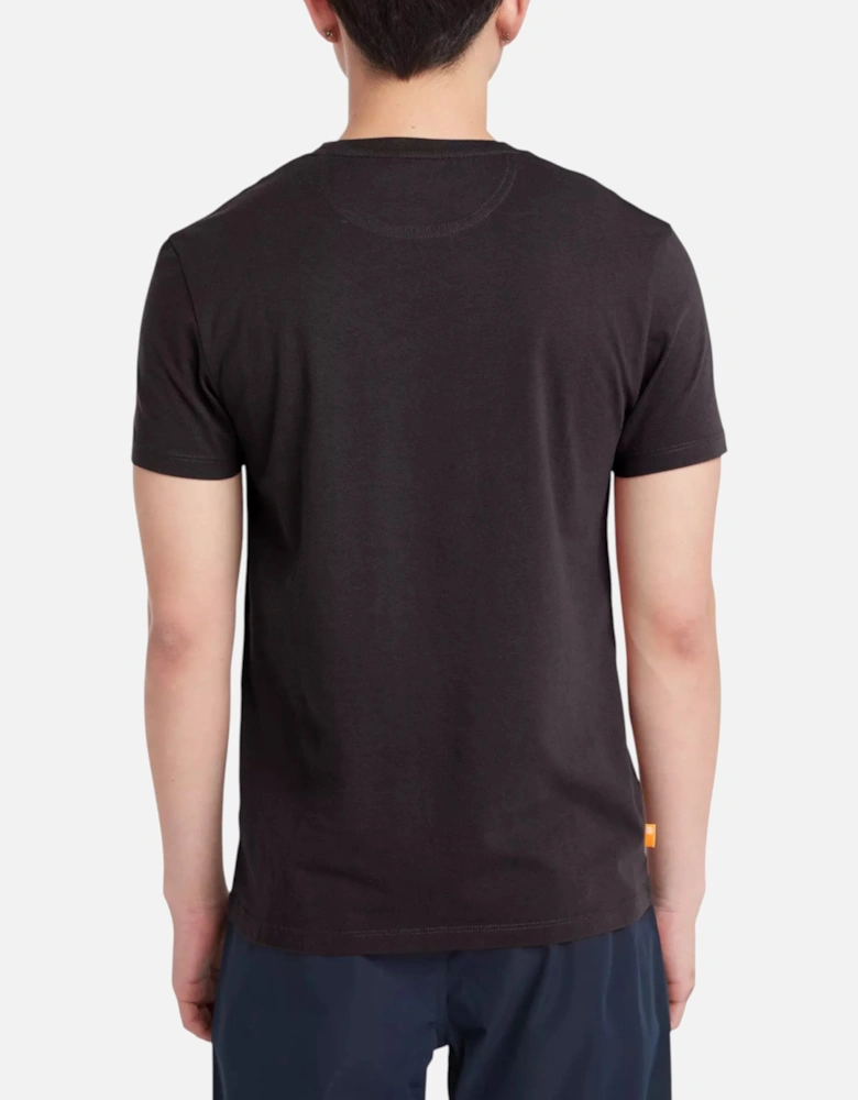 Mens T Shirts Classic Logo Summer Crew Neck Dunstan River Tops New