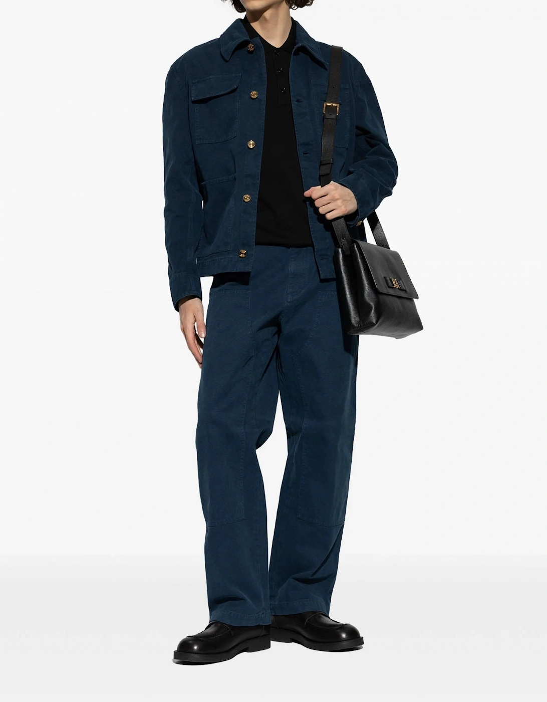 DENIM CANVAS BIGGIE JACKET