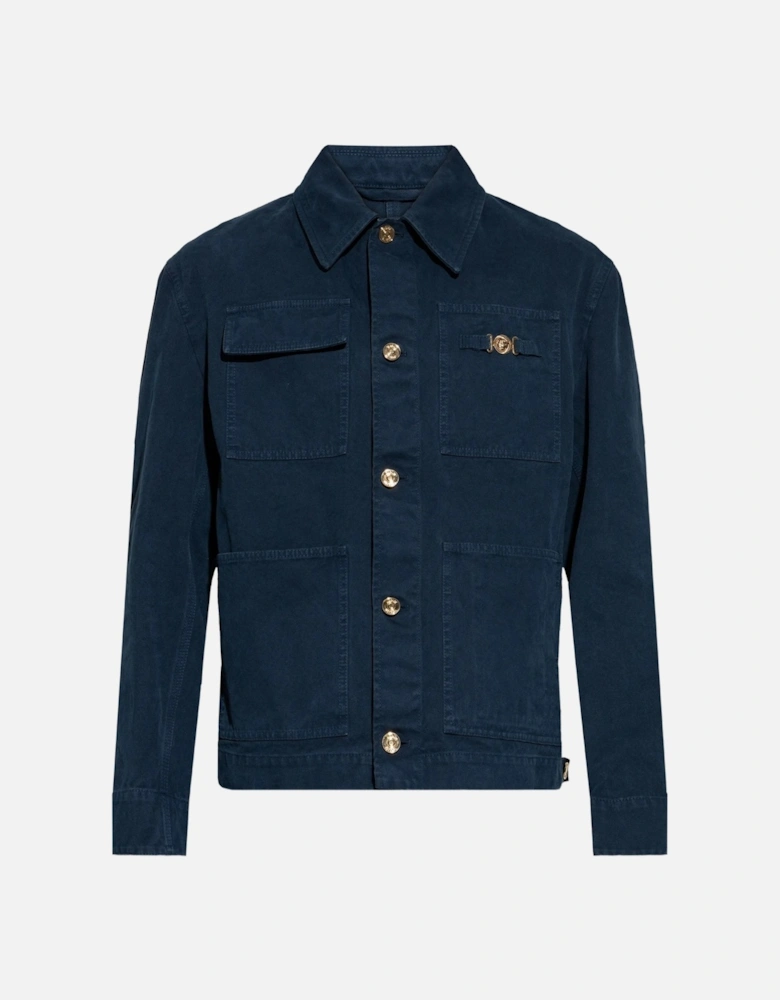 DENIM CANVAS BIGGIE JACKET