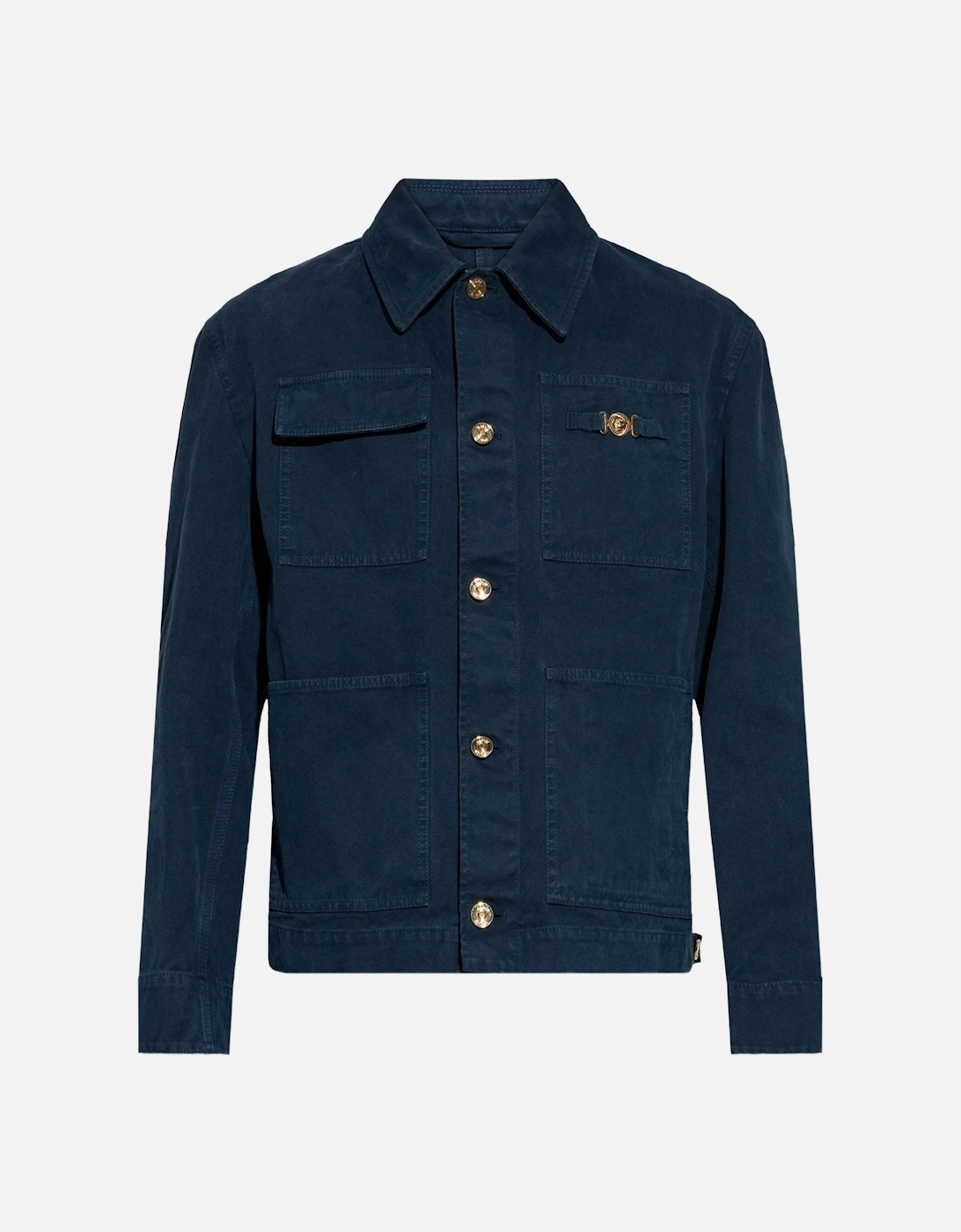 DENIM CANVAS BIGGIE JACKET, 6 of 5