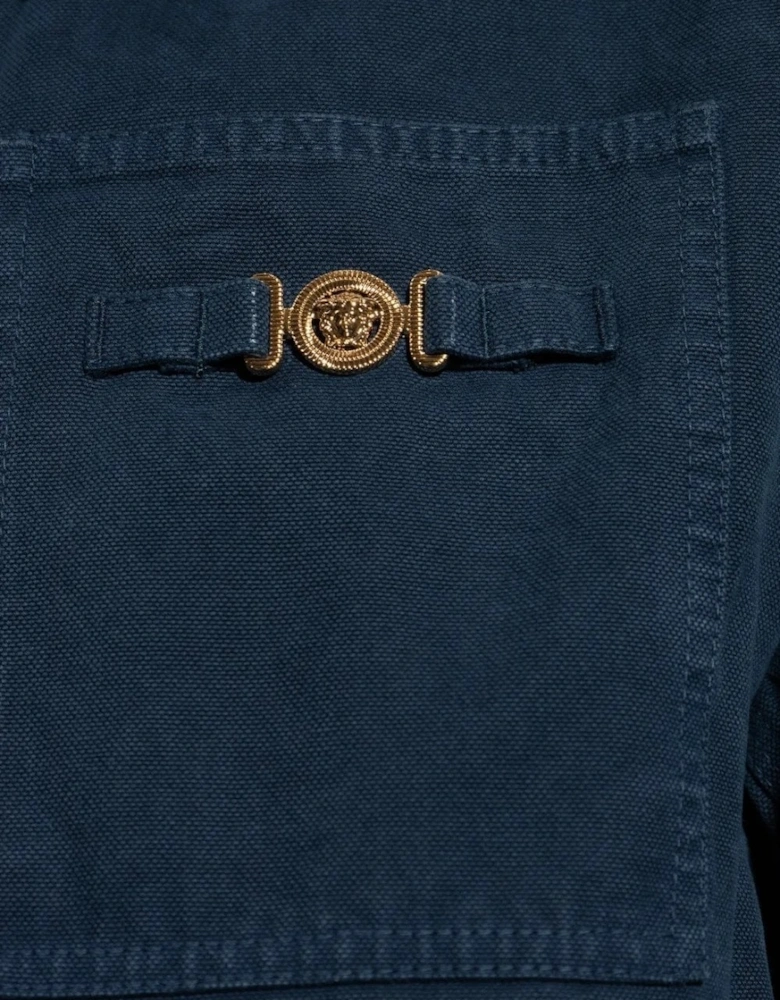 DENIM CANVAS BIGGIE JACKET