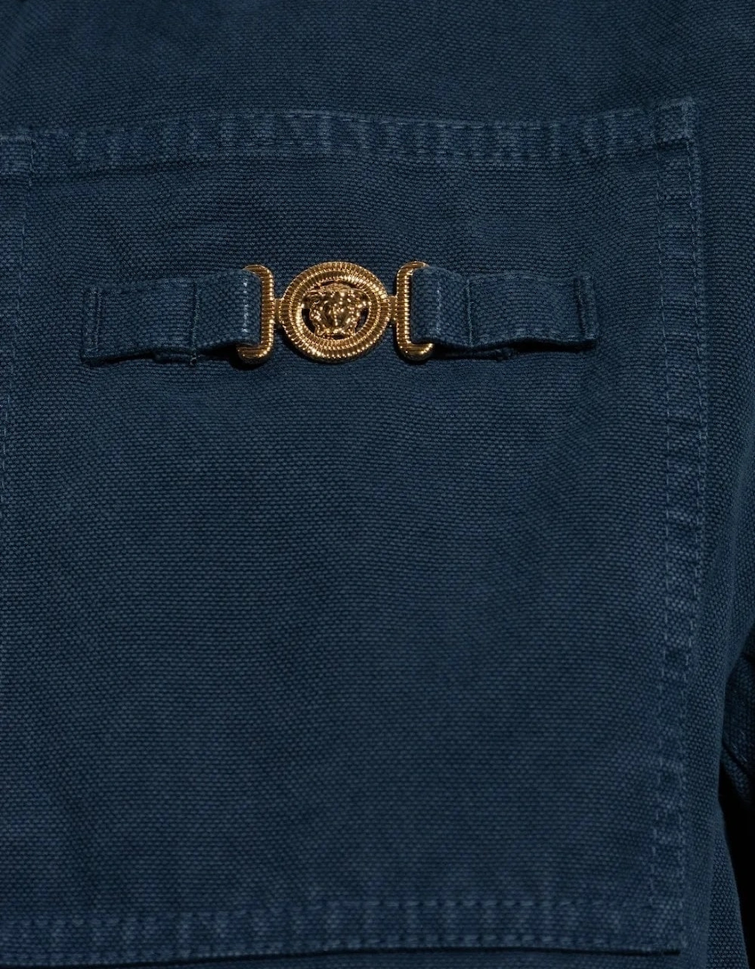 DENIM CANVAS BIGGIE JACKET