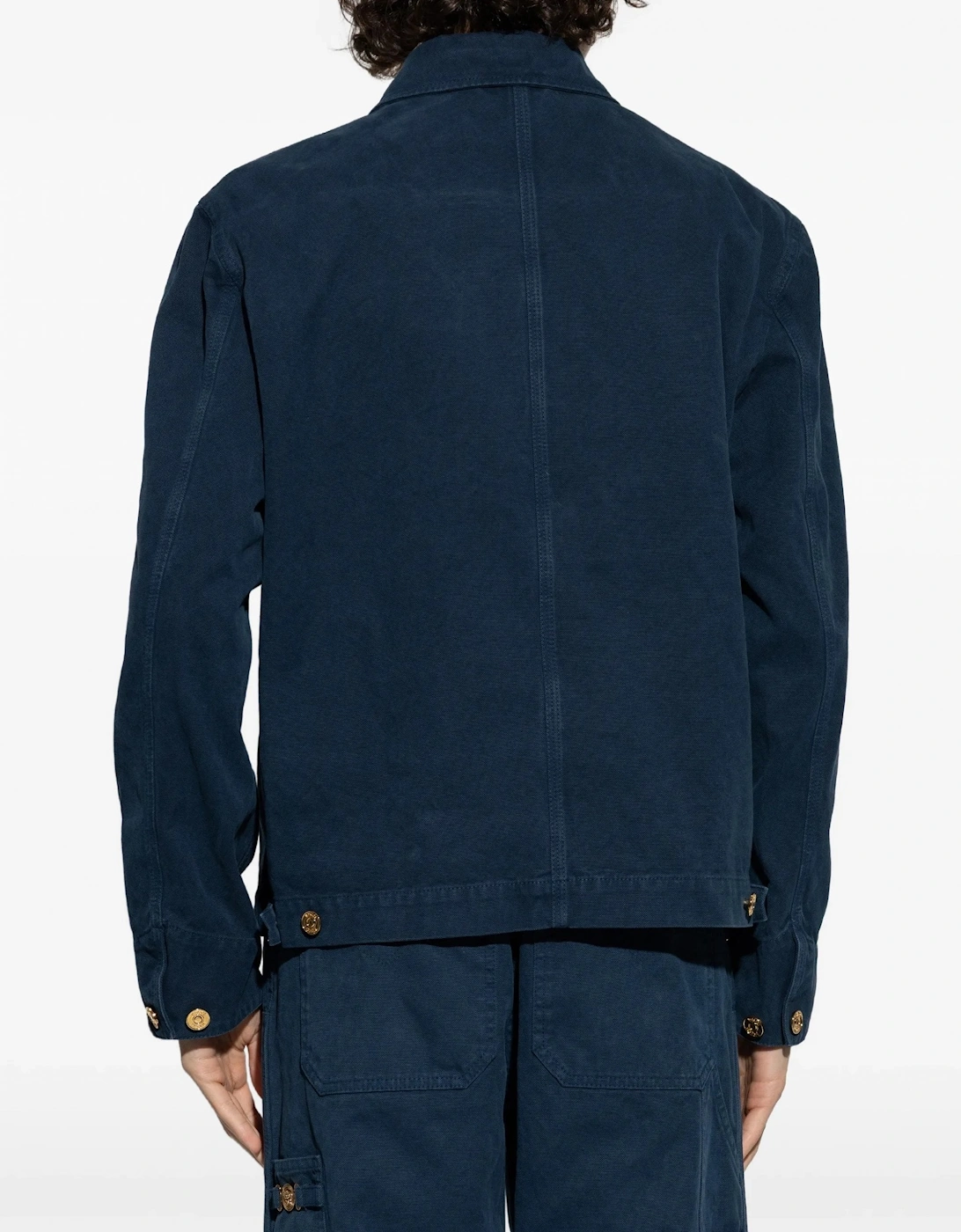 DENIM CANVAS BIGGIE JACKET