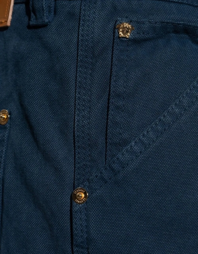 DENIM CANVAS BIGGIE JEANS