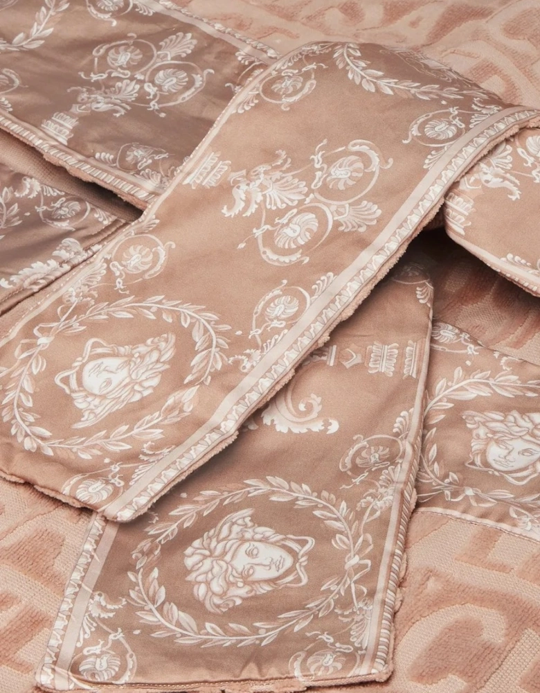 COTTON TERRY BAROQUE BATHROBE