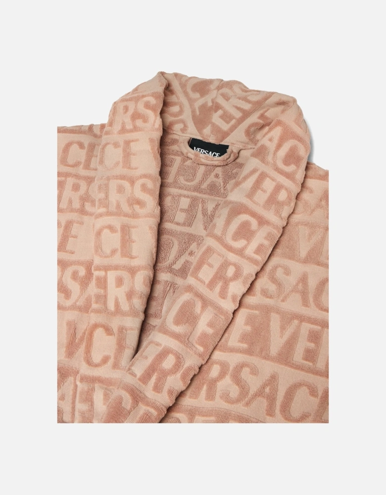 COTTON TERRY BAROQUE BATHROBE