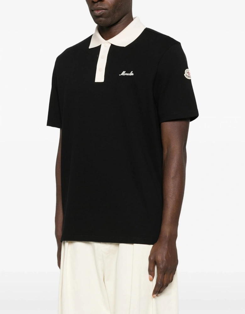 CONTRAST COLLAR POLO