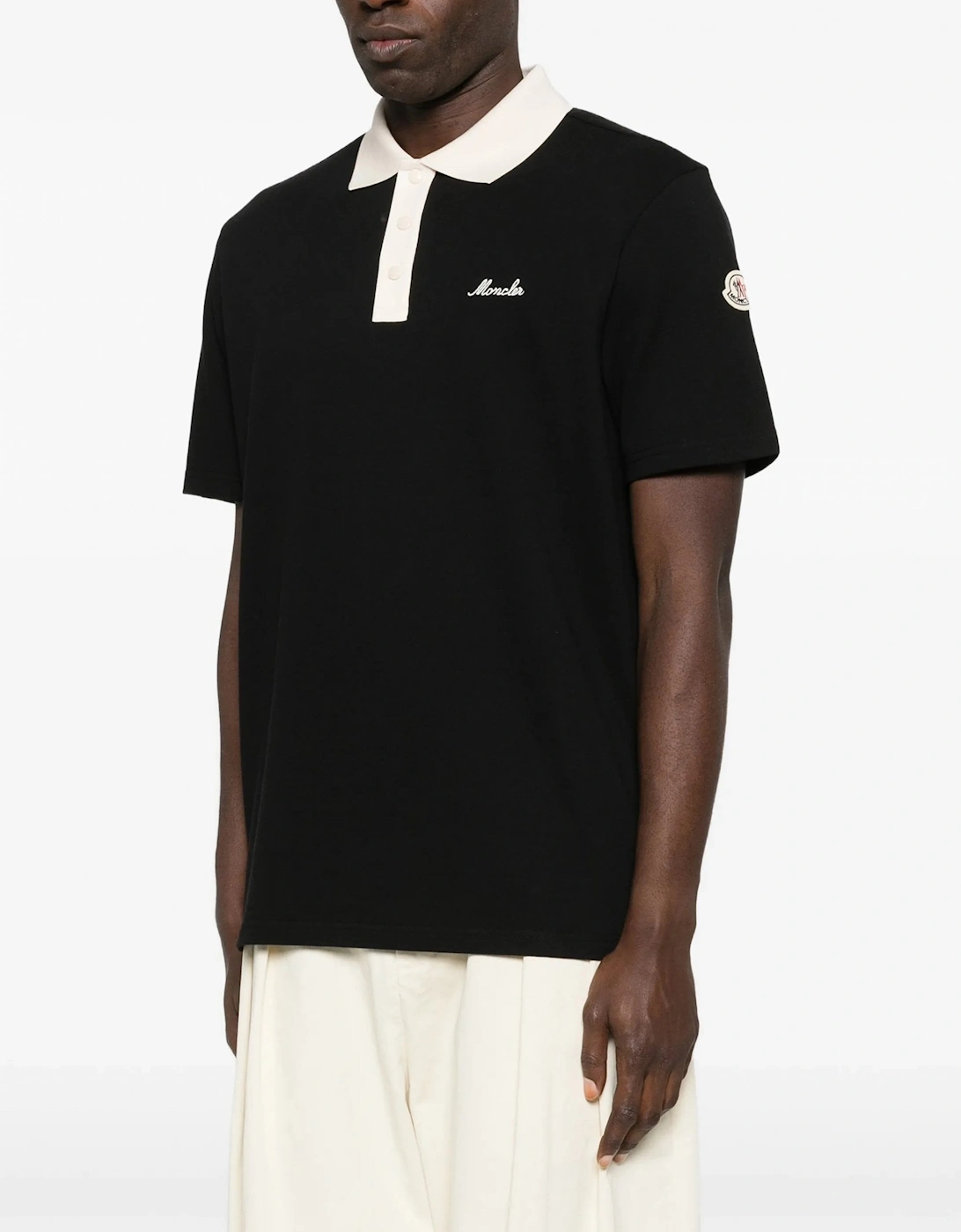 CONTRAST COLLAR POLO