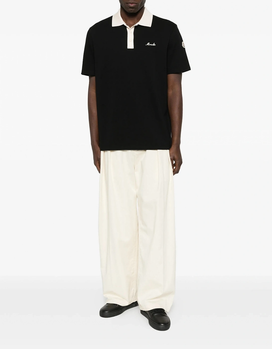 CONTRAST COLLAR POLO