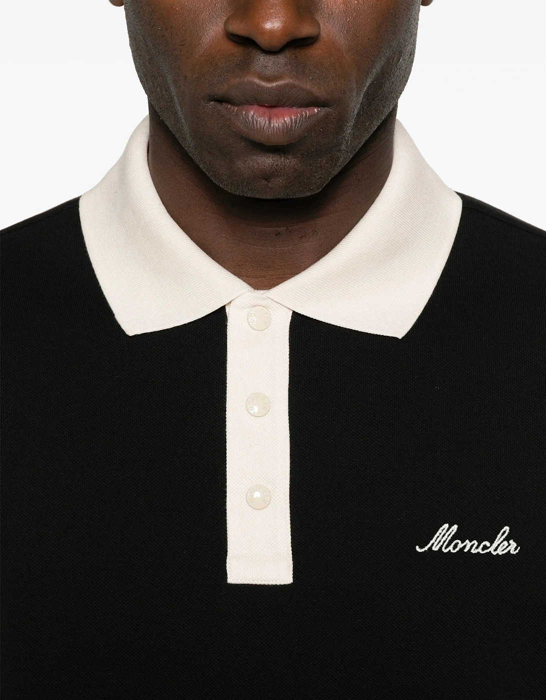 CONTRAST COLLAR POLO