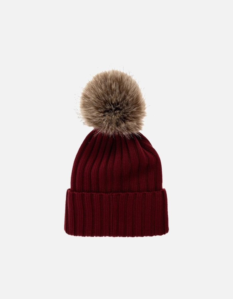 WOMENS POM POM HAT