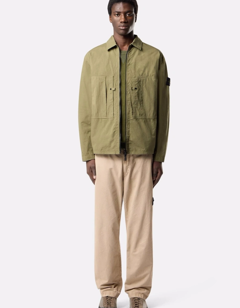 S0298 ZIP OVERSHIRT