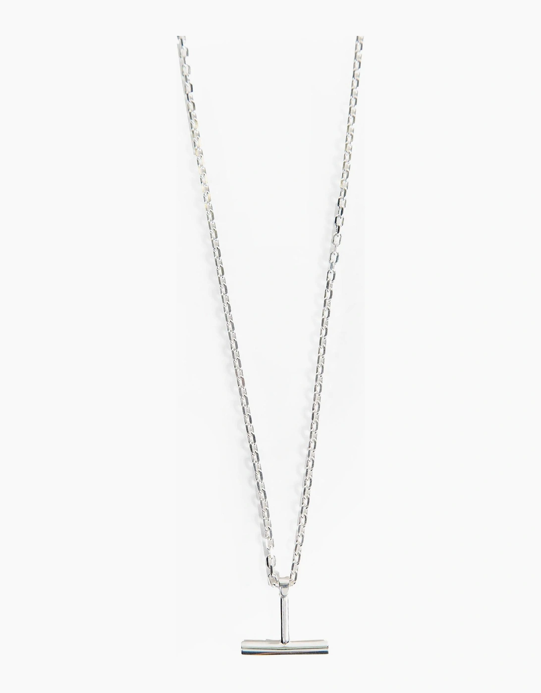 Sterling Silver 925 T Necklace
