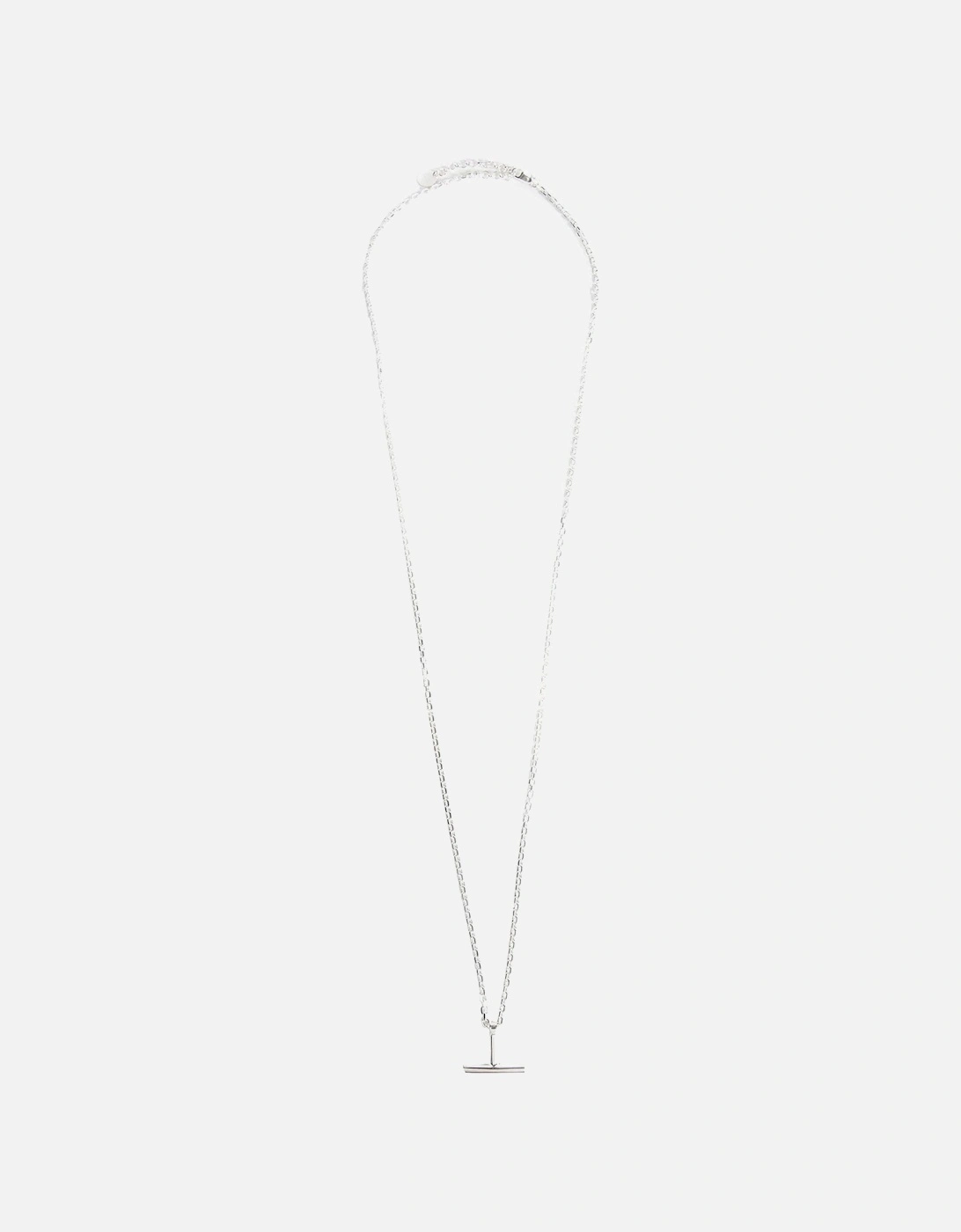 Sterling Silver 925 T Necklace, 5 of 4