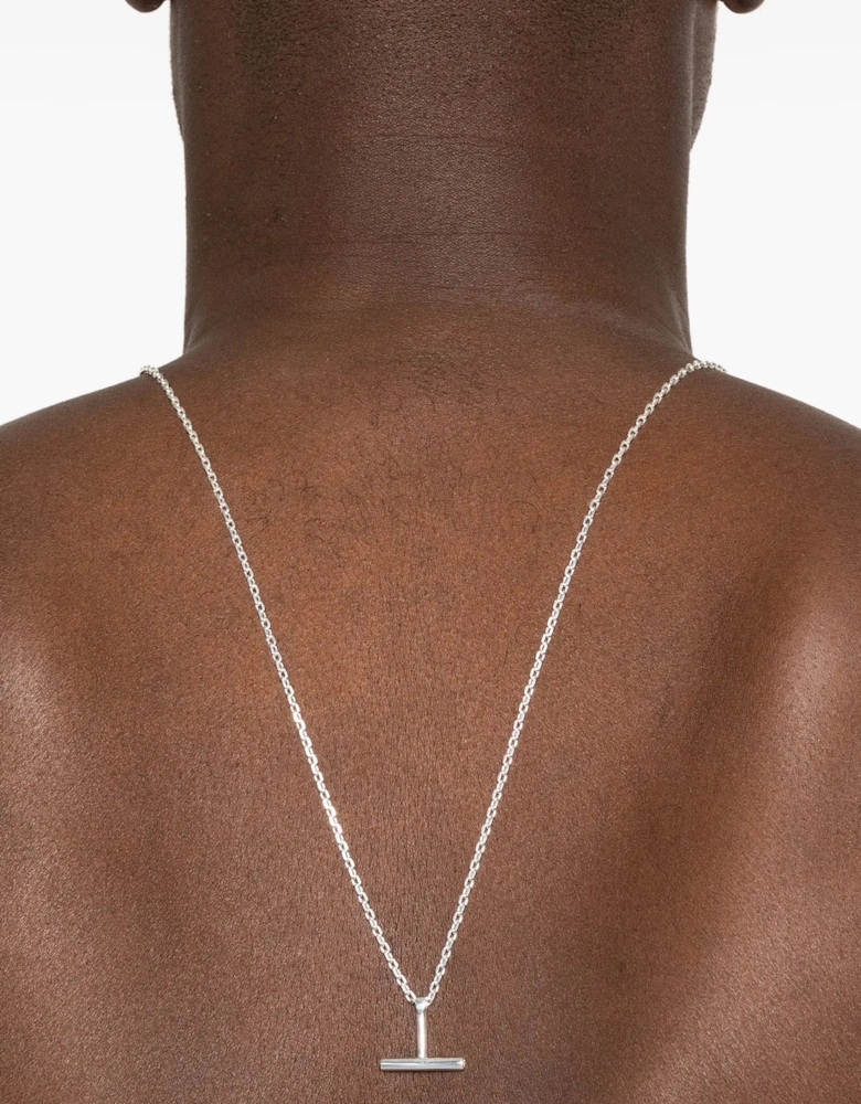 Sterling Silver 925 T Necklace