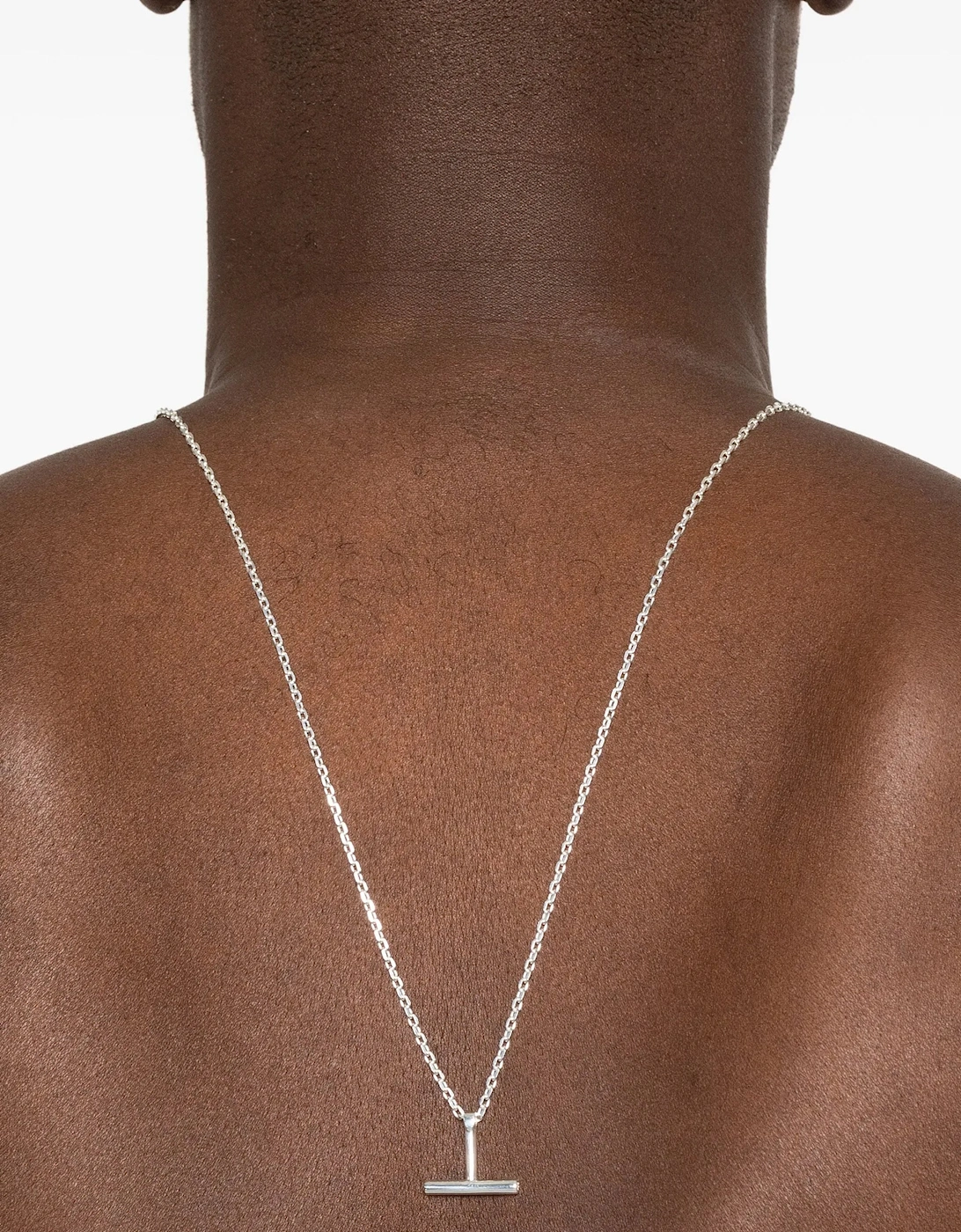 Sterling Silver 925 T Necklace