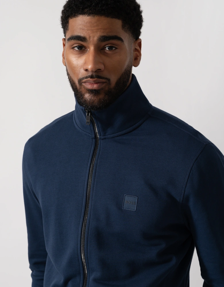 BOSS Orange Zestart Mens Full Zip Sweatshirt - Open Blue 464